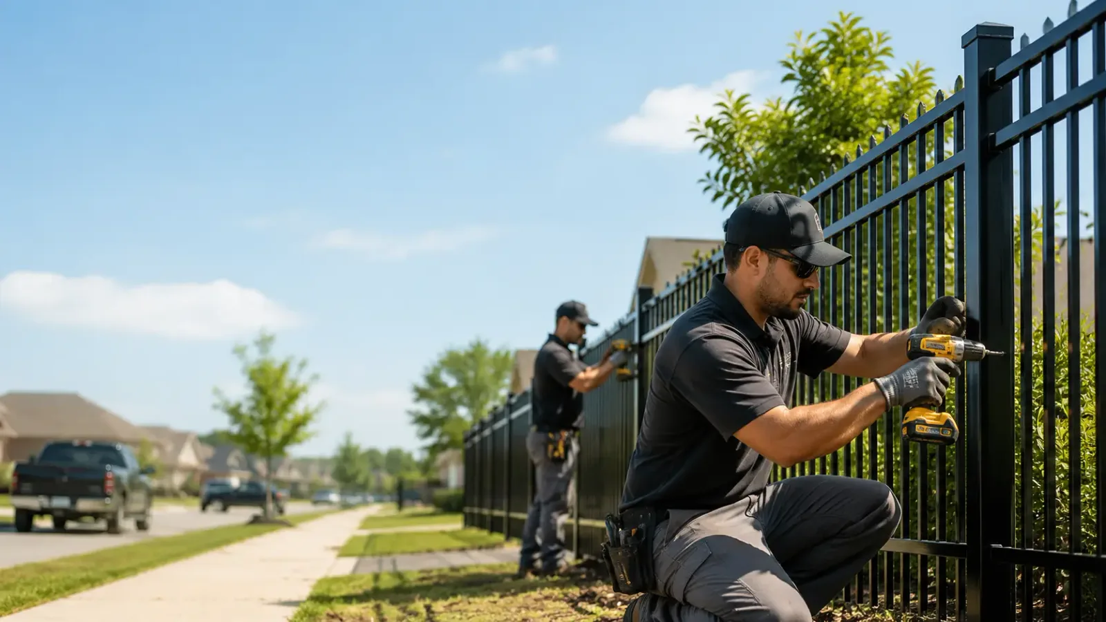 Metal Fence Installation in Denmark, IA
